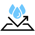 Revêtement hydrofuge et oléofuge